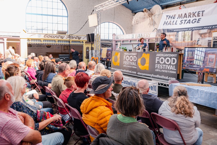 Abergavenny Food Festival Market Hall